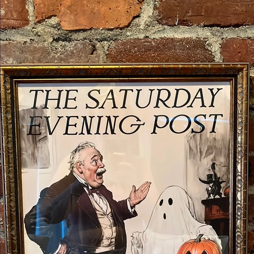 The Saturday Evening Post Halloween Poster 16×24